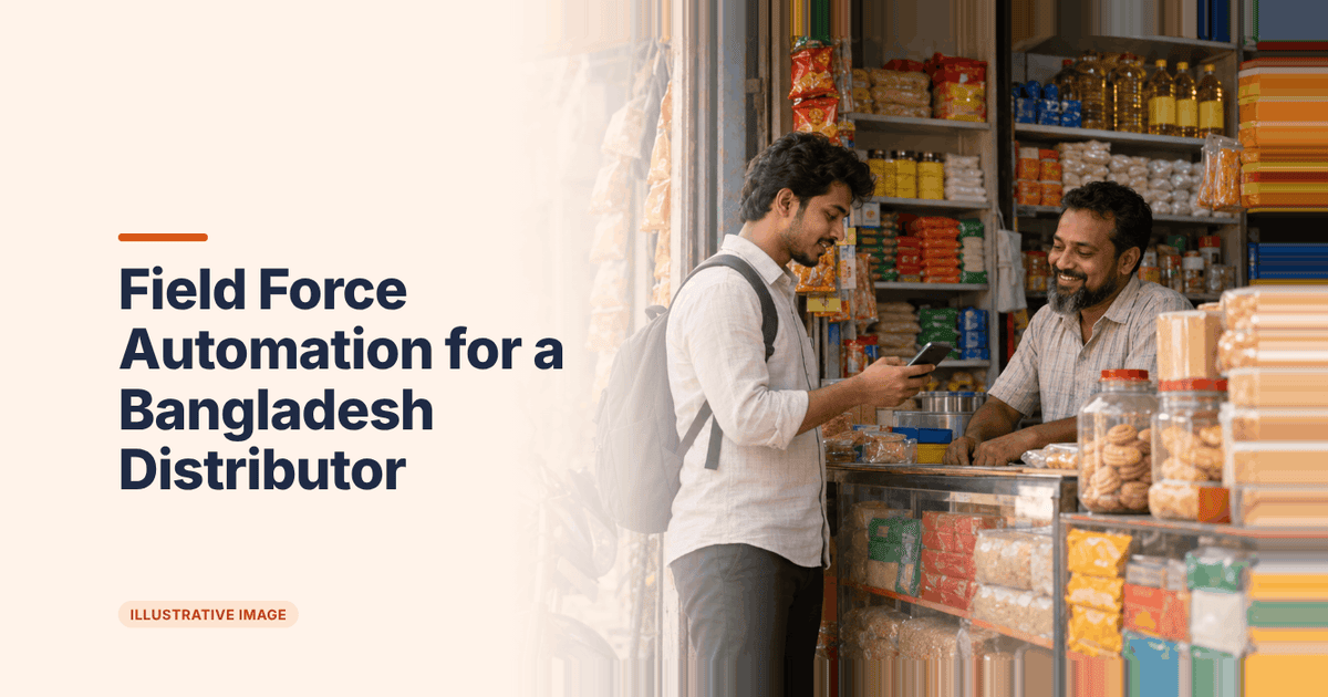 Field Force Automation for a Bangladesh Distributor: An Illustrative ZAB Salesforce Scenario